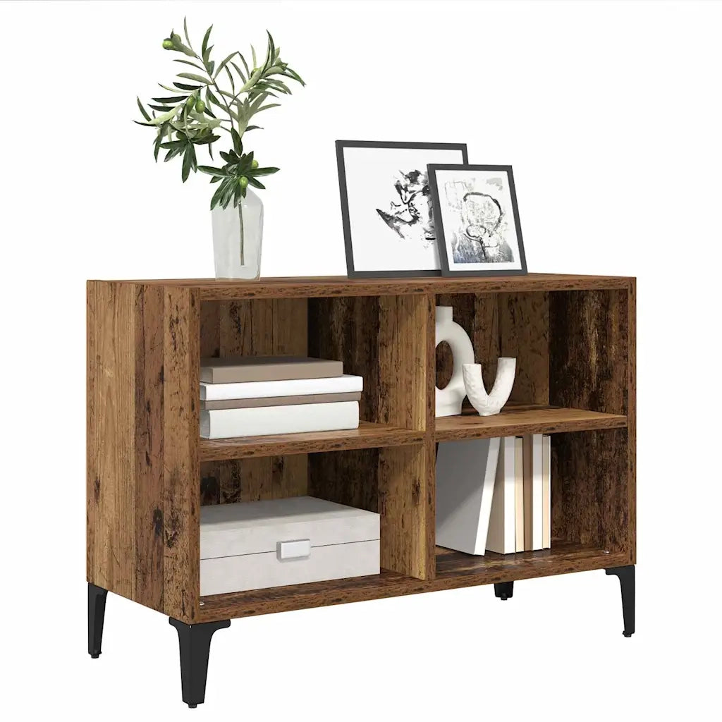 Set mobile TV Montaggio a parete Marrone Legno ingegnerizzato 875110