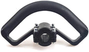 Manubrio in gomma per motoseghe - Installazione facile - Comfort antiscivolo - Diametro 26 mm - Riduce vibrazioni - Nero .