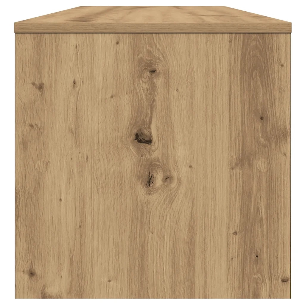 Mobile Porta TV Rovere Artigianale 100x40x40 cm in Truciolato 855769