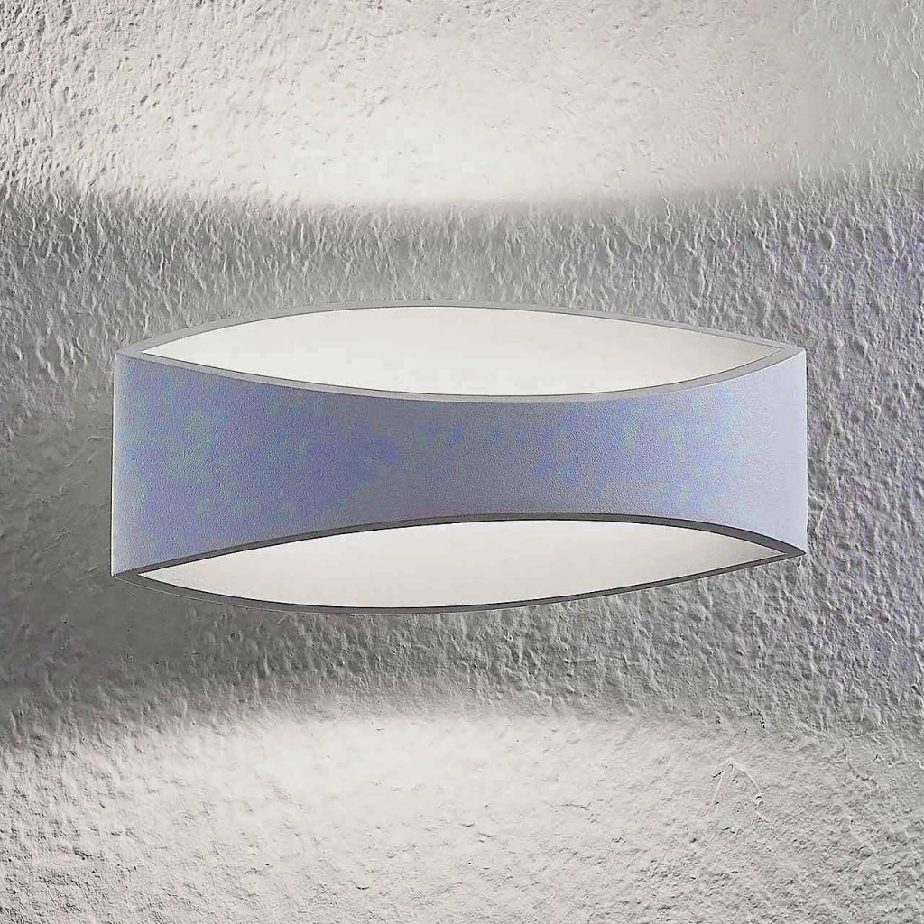 APPLIQUE LAMPADA DA PARETE LUCE A MURO LED MODERNA 12W CON LUCE FREDDA 6500K