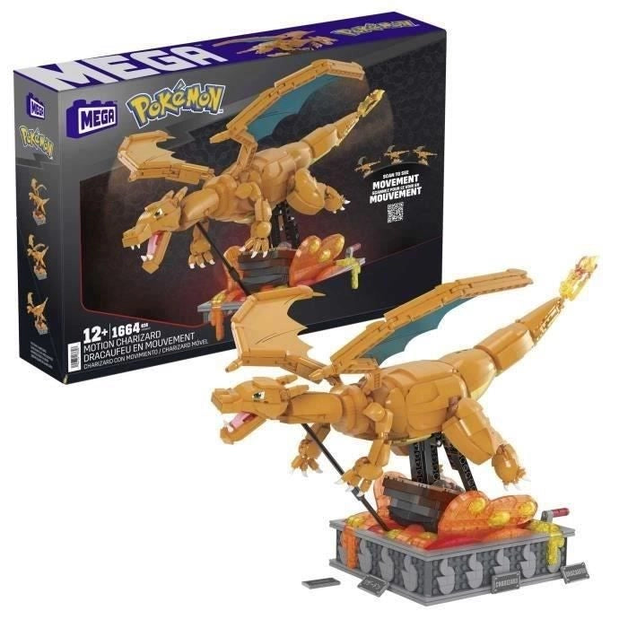 CHARICON IN MOVIMENTO - MEGA - HMW05 - MATTONI DA COSTRUZIONE CON LICENZA MEGABLOKS