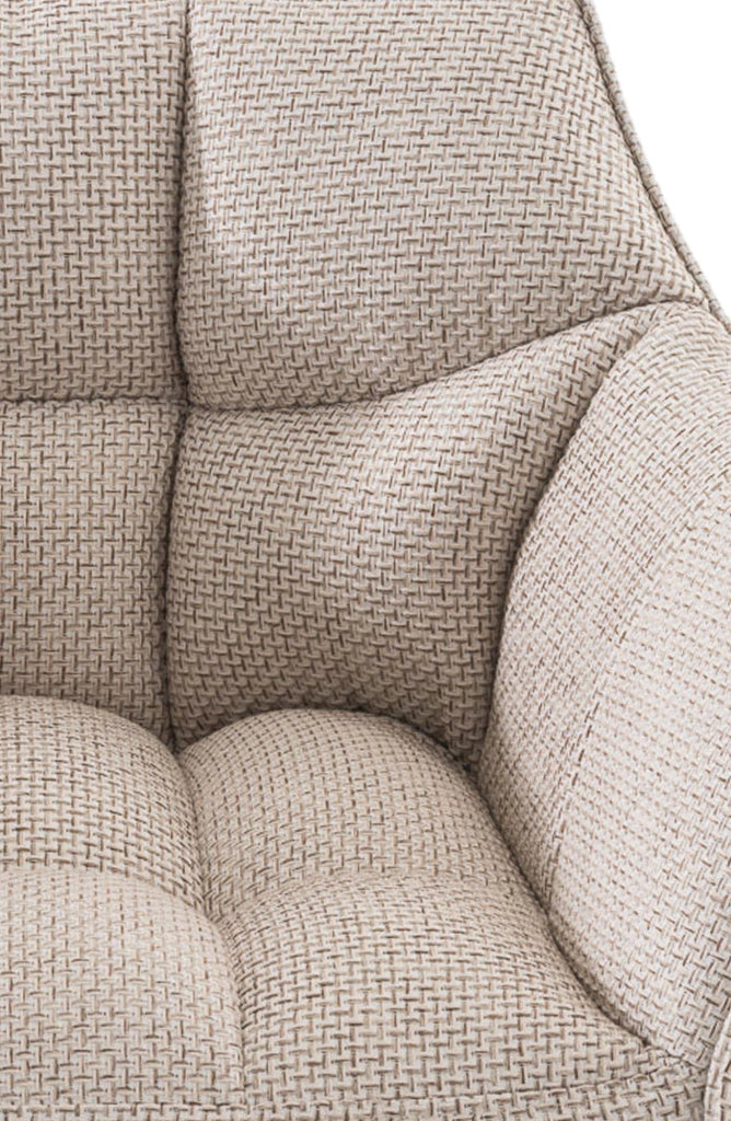 Barhocker Damaso B Stoff mit 4-FuЯ Gestell