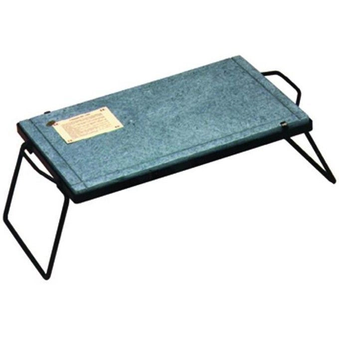Blinky 78874-25 Bistecchiera Pietra Ollare Dietetica Naturale con Supporto e Gambe 40x60 cm