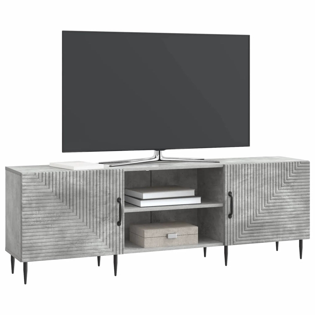 Mobile TV Grigio Cemento 150 x 31 x 50 cm Legno ingegnerizzato 894918