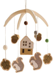 Mobile per bambini con oche in legno - decorazione per camera da letto regalo per bambini ragazzi ragazze.