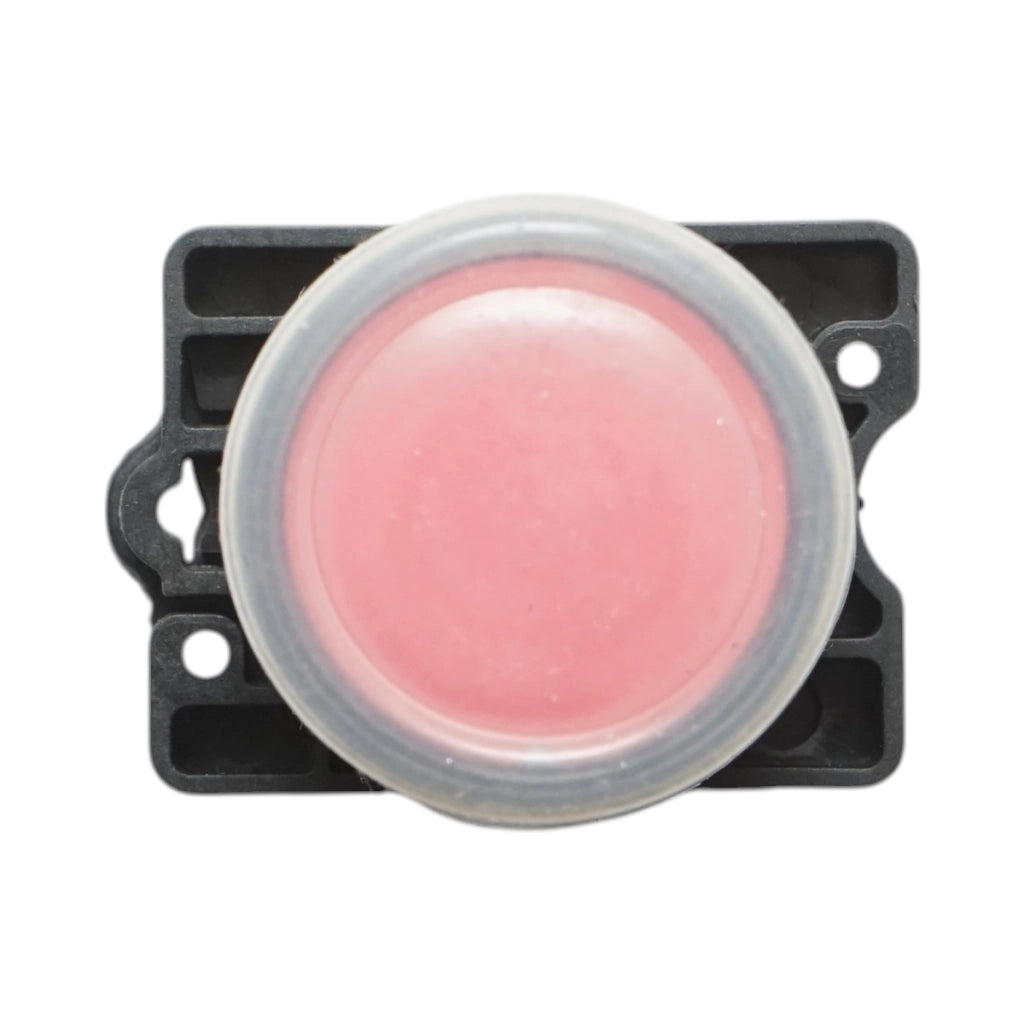 Pulsante di comando rosso con coperchio protettivo 1NC, 400V/10A, LAY5-EP42, IP65 Breckner Germany