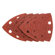 CARTA ABRASIVA PER ATTACCO VELCRO mm 83 x 83 x 83  - GRAPHITE