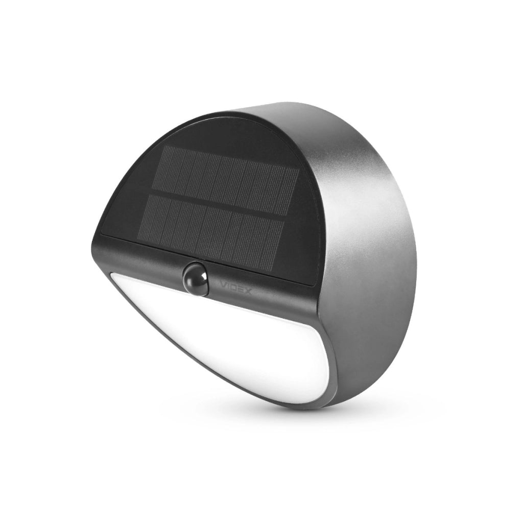 Applique solare LED tonda 500lm sensore movimento IP54 Videx