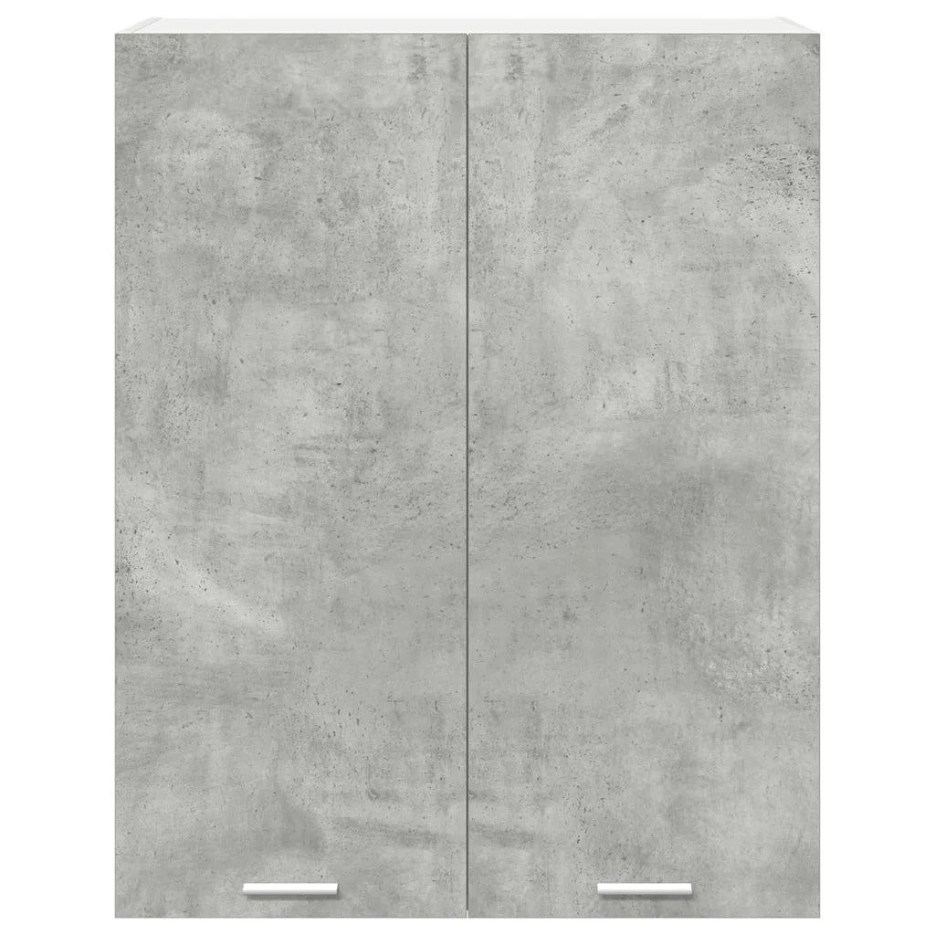 Armadio pensile con porta Grigio cemento 80 x 31 x 100 cm 884365