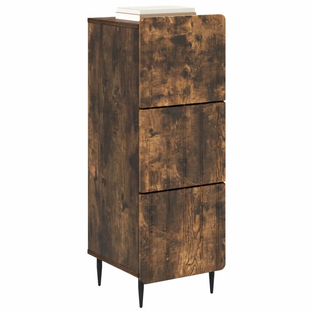 Mobile con Cassetti Rovere Fumo 33 x 34,5 x 92 cm