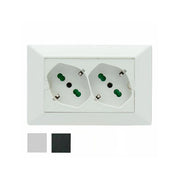 Frutto Doppia Presa Sk 10/16a Ip55 Opera 421021 Fme
