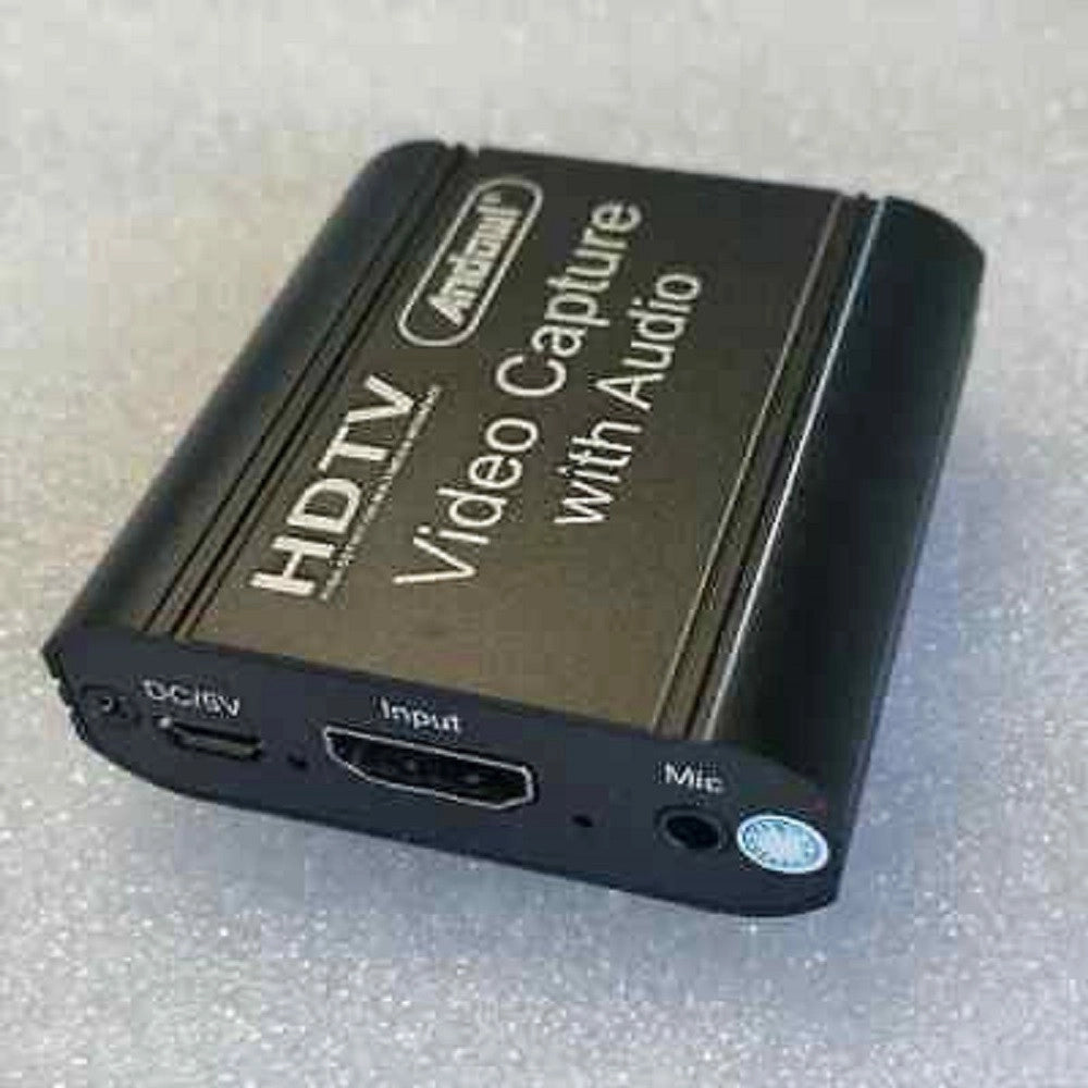 Trade Shop - Dispositivo Acquisizione Video Audio Registratore Q-hd485 Hdtv 4k Usb Computer -