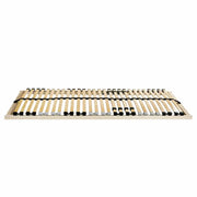 Letto singolo | Letto per adulti | Base a doghe Marrone 70 x 190 cm Legno massello di faggio