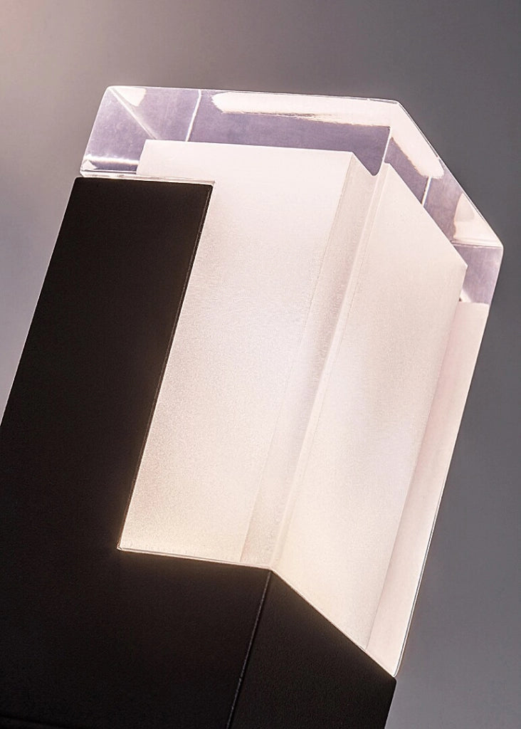 Applique esterno moderno nero su/giù LED CCT 12W IP54 Rabalux