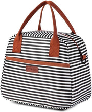 Tas per la Colazione per Donne - Scatola Isolata per la Colazione con Maniglia e Cinturino Rimovibile per Ragazze Adolescenti - Borsa per la Colazione Riconfezionabile con Maniglia e Cinturino per Ufficio e Scuola - Fiori di Sonoro