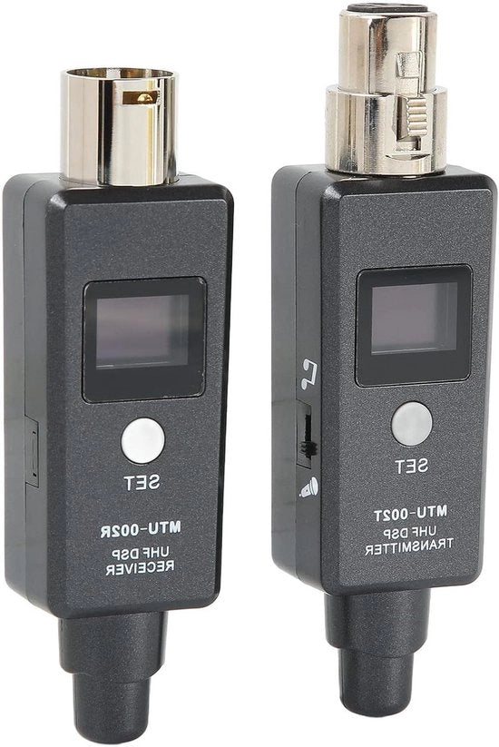 Sistema di Microfono a 24 GHz - Trasmettitore e Ricevitore - Microfono Dinamico - Connessione Mixer - Amplificatore Altoparlante.