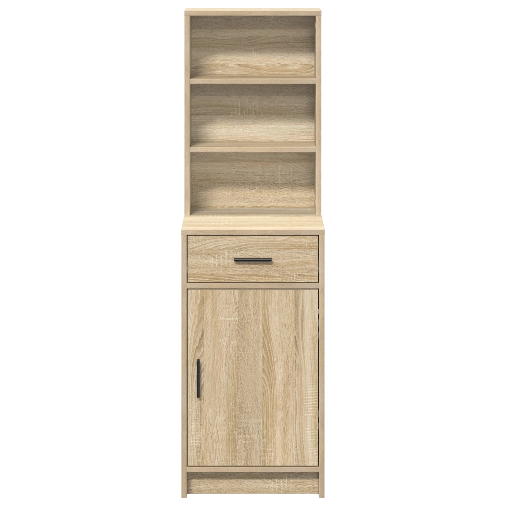 Armadio alto Rovere Sonoma 40x41x135 cm Legno ingegnerizzato