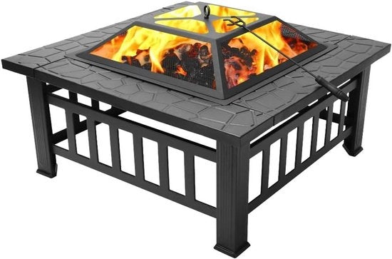 Fornello di Fiamma per Giardino Terrazza e Balcone (Quadrato)