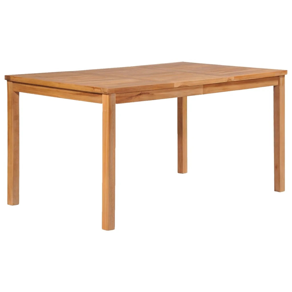 Set da pranzo da giardino per esterni da 7 pezzi in legno massello di teak 02_0013946