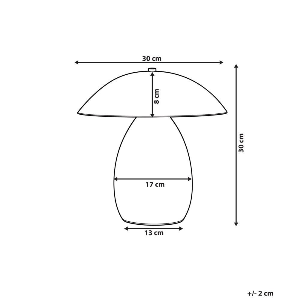 Lampada da tavolo nero con base in ferro 30 cm a una luce design moderno accessori per il soggiorno