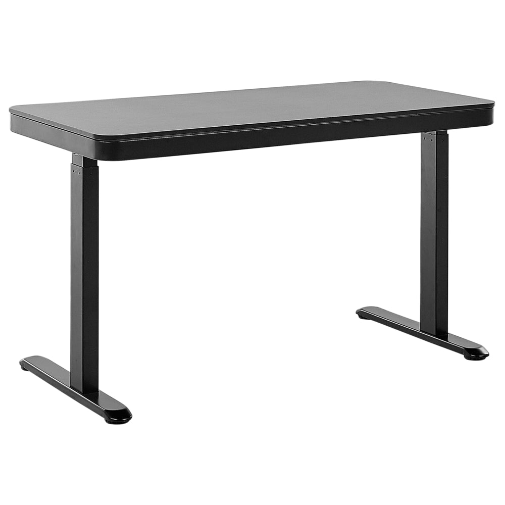 Scrivania elettrica ad altezza regolabile nero 120x60 cm ufficio studio lavoro