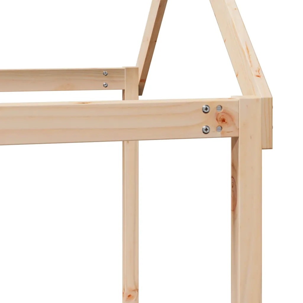 Letto a Castello senza Materasso 90x190 cm Legno di Pino 3282127
