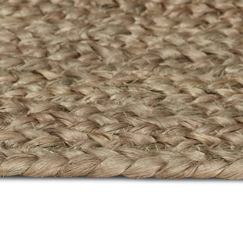 Tappeti per area Ovale Grigio 205 x 305 cm Juta