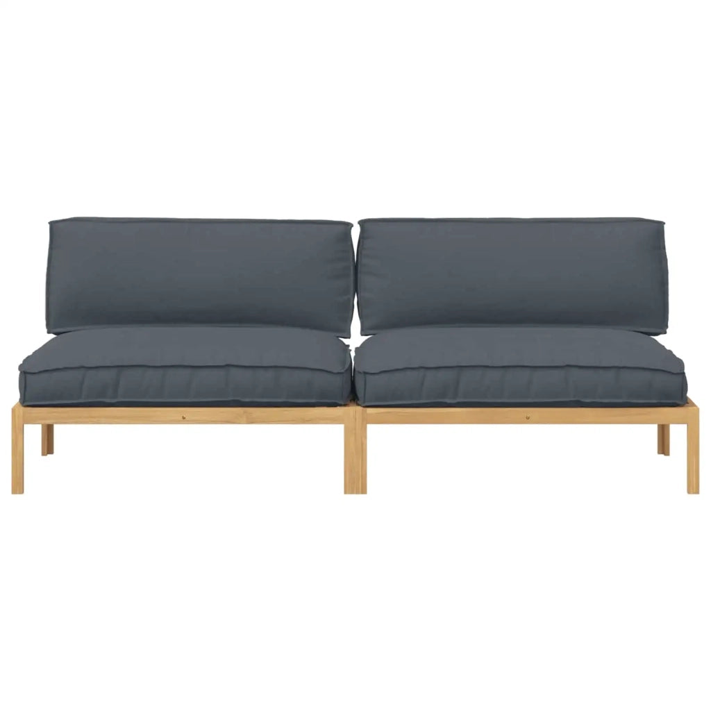 Set di divani con cuscino Antracite 240 x 92 x 69 cm 3418226