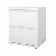 KIT COMODINO NOVA 2 CASS 40X34X48,2CM BIANCO- 1,0 pz