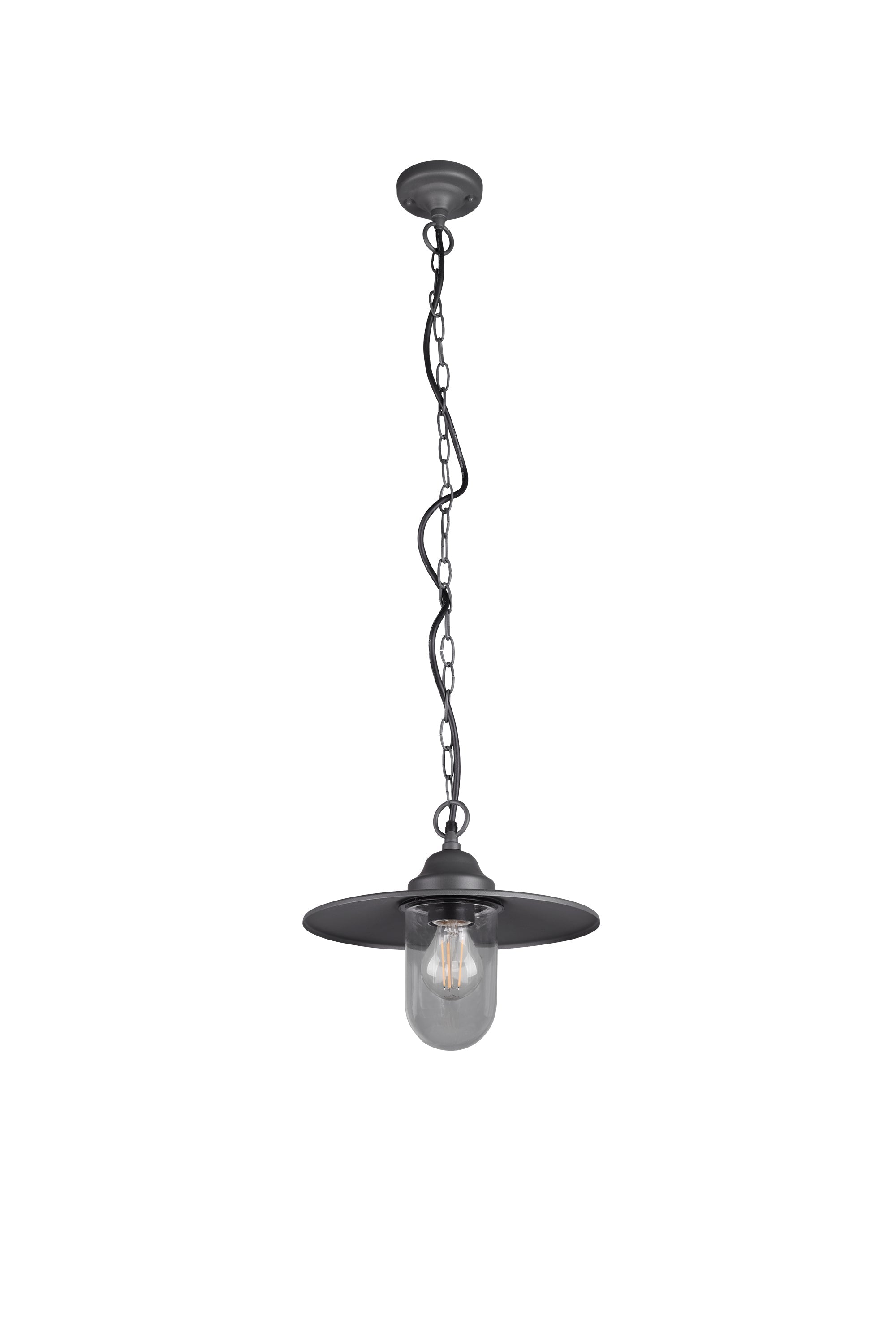 Lampada a Sospensione da Esterno  E27 in Pressofusione di alluminio