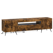 Mobile TV LED Rovere Fumo Legno ingegnerizzato 897570
