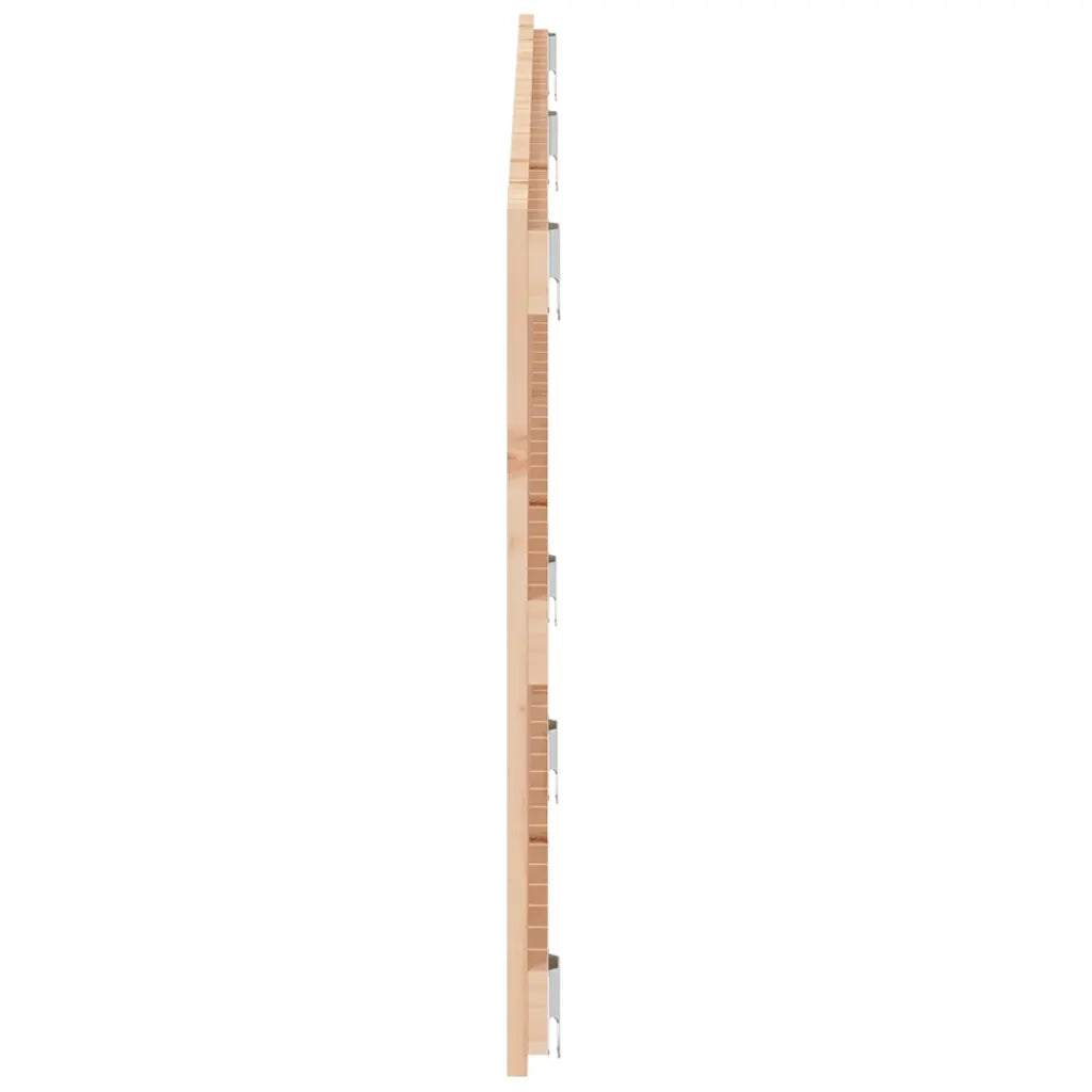 Testiera da Parete 166x3x60 cm in Legno Massello di Pino