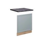 Pannello frontale Fame-Line Blu-grigio chiaro/Rovere dorato 60 cm, PL Antracite Vicco