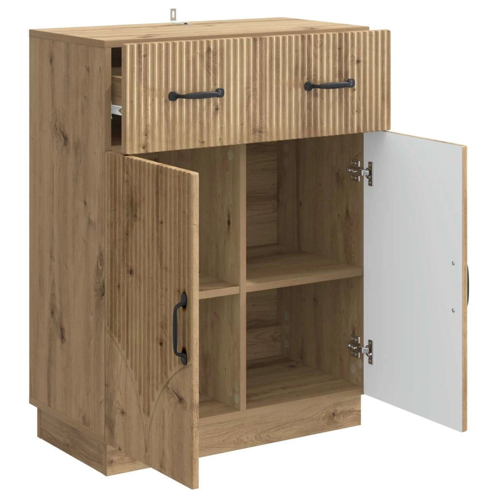 Credenza con cassetto Rovere Artigianale 66 x 34,5 x 87 cm