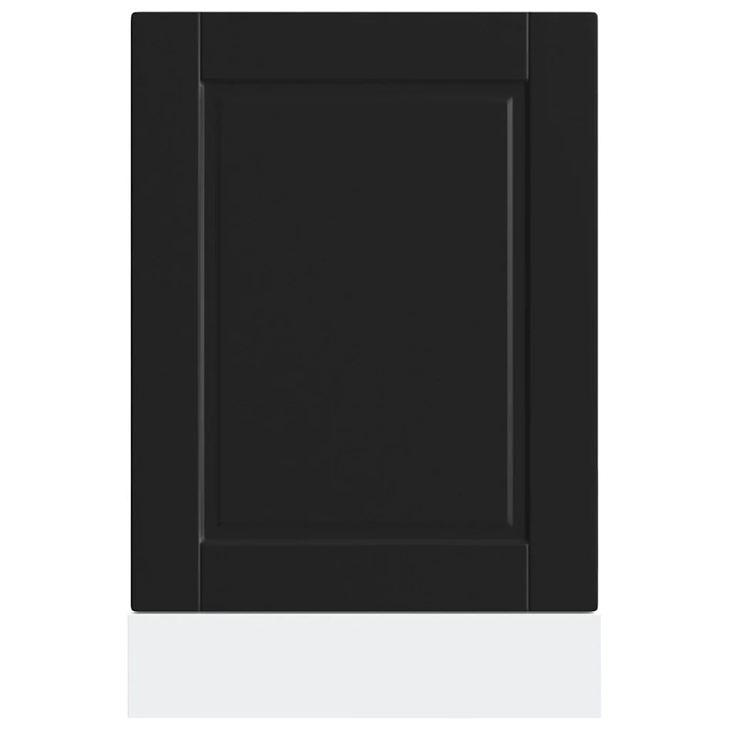Pannello Lavastoviglie Porto Nero 45x1,5x57 cm in Truciolato 854128