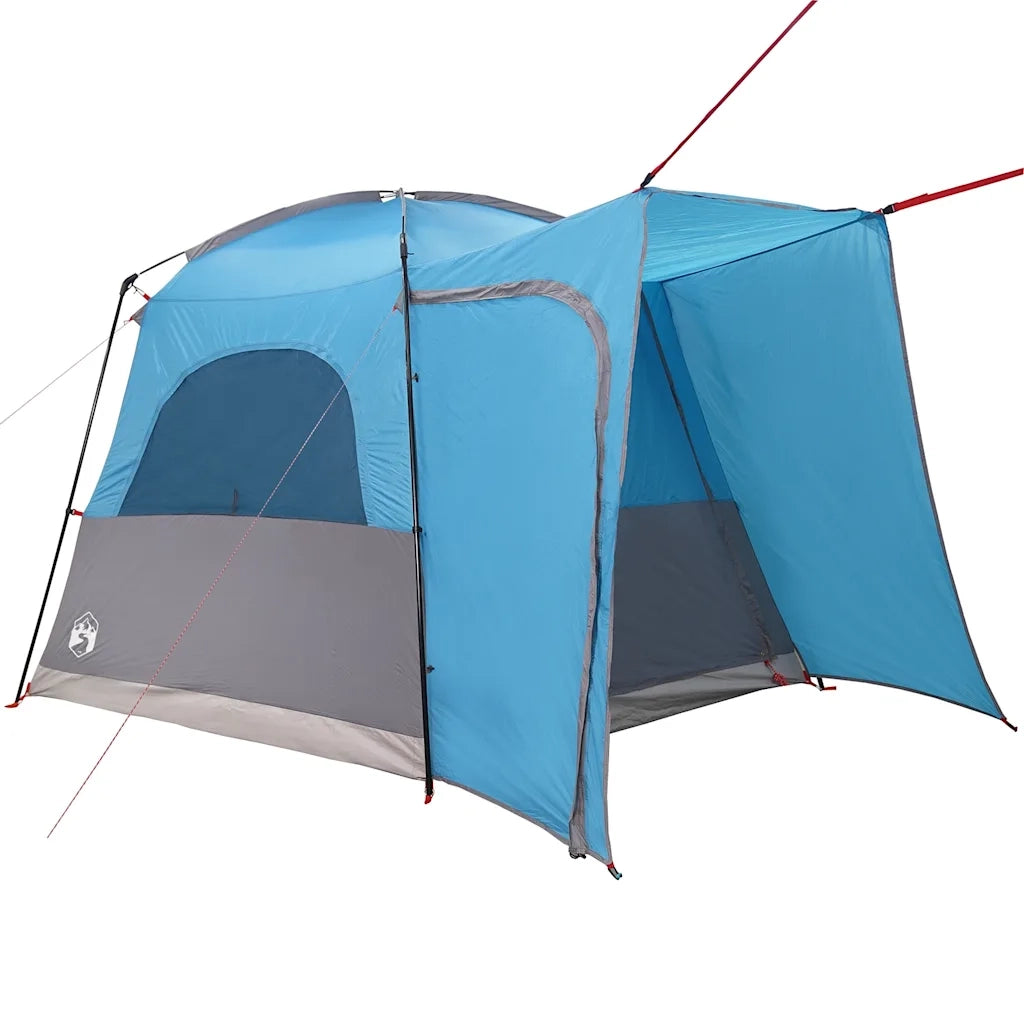 Tenda da Campeggio da Auto per 4 Persone Blu Impermeabile 4009492