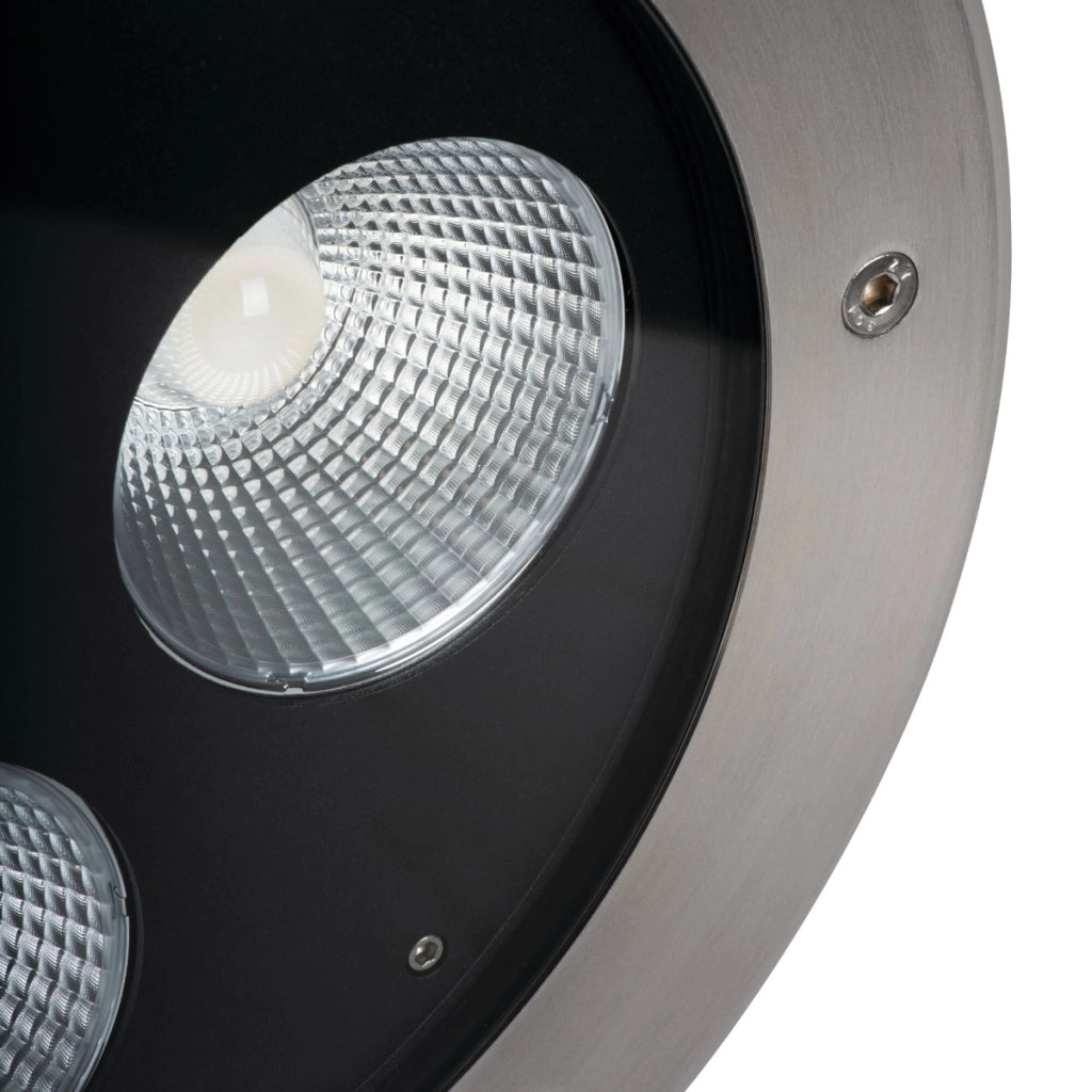 Lampada carrabile Kanlux Turro Ø26 nero/argento LED 45W