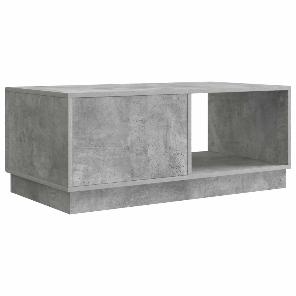 Tavolino da salotto Grigio Cemento 90 x 50 x 37 cm 895418