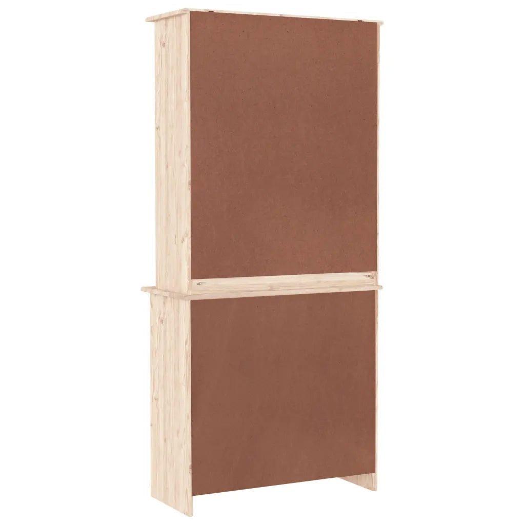 Credenza ALTA 77x35x165 cm in Legno Massello di Pino 3187779