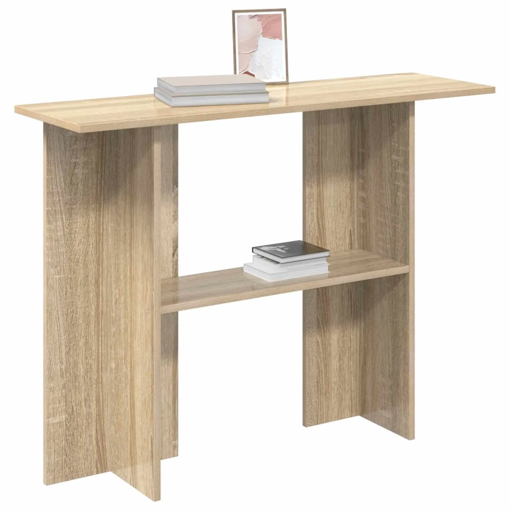 Tavolo consolle Rovere Sonoma 100 x 30 x 75 cm