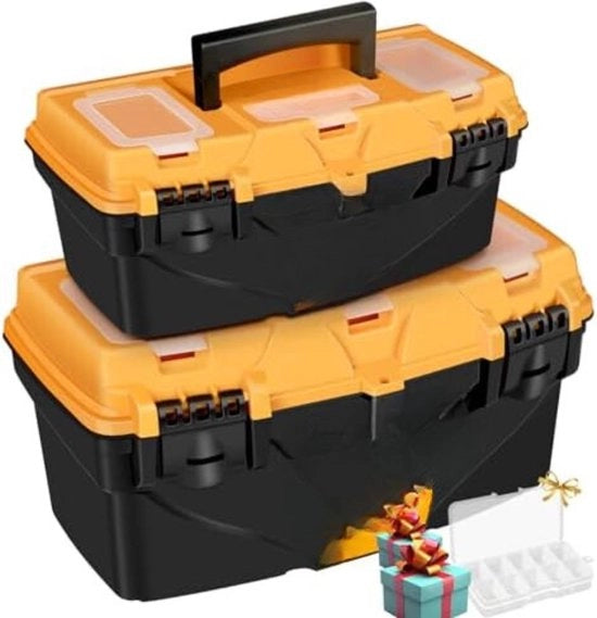 Cassa degli strumenti Vuota - Borsa degli strumenti Vuota - Borsa degli strumenti - 30cm+38cm - Giallo|Nero