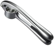 Strumento per la preparazione di aglio - Strumento per la preparazione di zenzero - Strumento per la preparazione di verdure - Raschietto per aglio - Materiale: Acciaio inossidabile - Colore: Argento