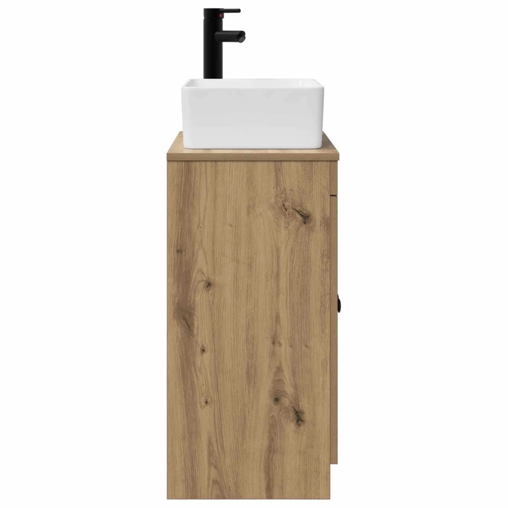 Mobile da bagno con lavabo Rovere Artigianale 54 x 35 x 83 cm