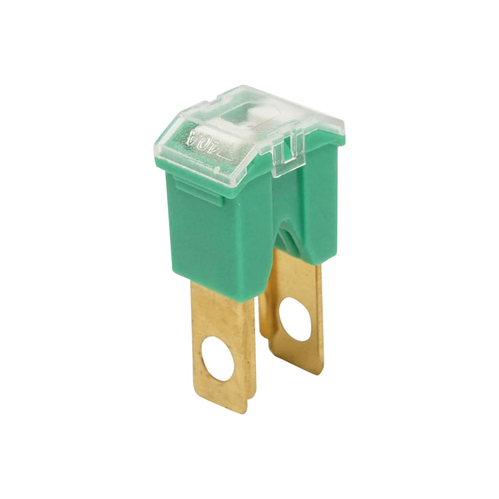 Fusibile per auto tipo maschio verde 40 Amp
