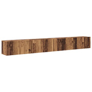 Set mobile TV 4 pz | Armadietto TV | Mobile Porta TV Legno vecchio 60 x 30 x 30 cm