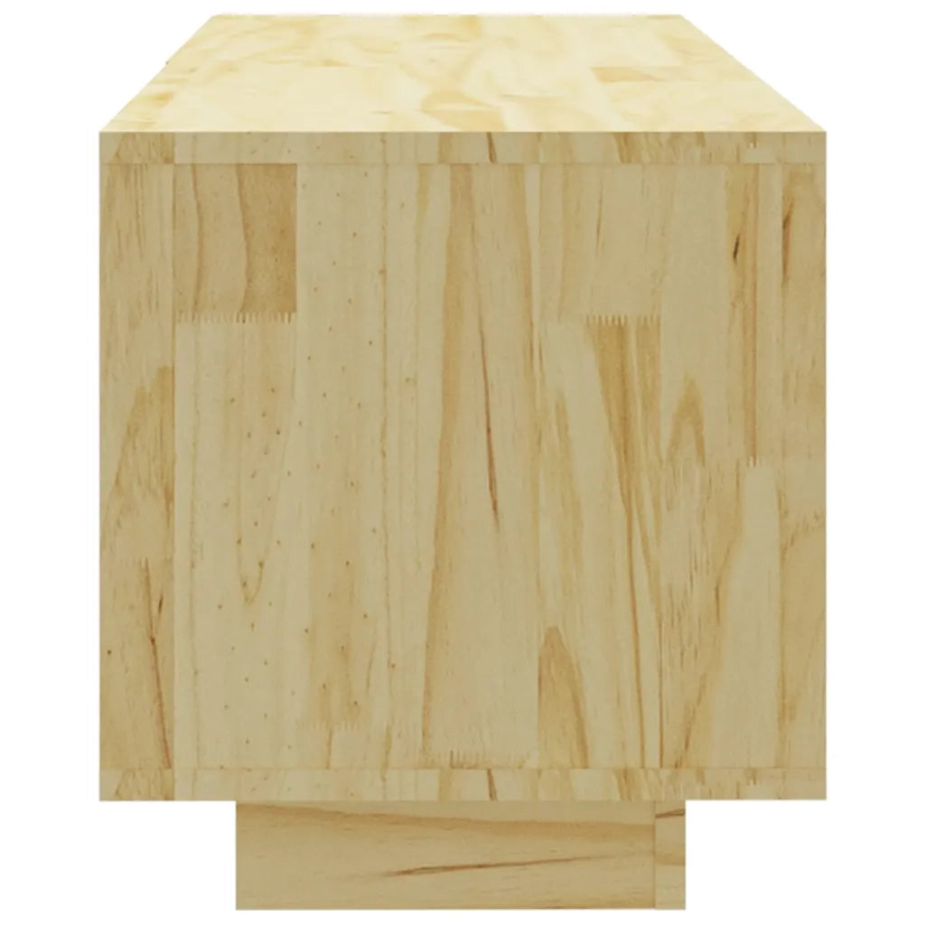 Mobile Porta TV 110x30x33,5 cm in Legno Massello di Pino cod mxl 16479