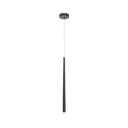 Maytoni Lampadario moderno Cascade 1 luce LED integrato nero alluminio