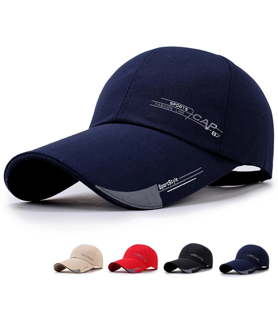 CAPPELLO - VISIERA LUNGA CLASSICA | Cappello da Baseball per Uomo e Donna | Traspirante, Leggero e Regolabile