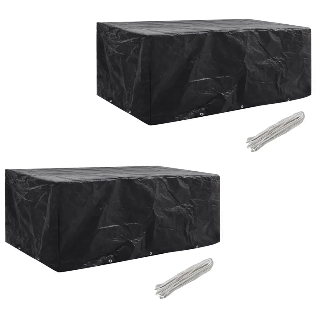 Coperture Arredi Giardino 2pz Polyrattan 8 Persone 229x113 cmcod mxl 71299