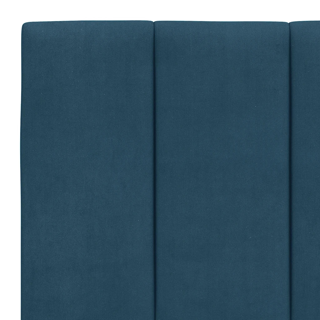 Cuscino Testiera Hanko Blu 160 cm in Velluto CFW7962959
